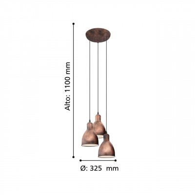 Lámparas Colgantes PRIDDY 1